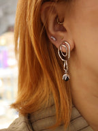 Drop irregular shape earrings