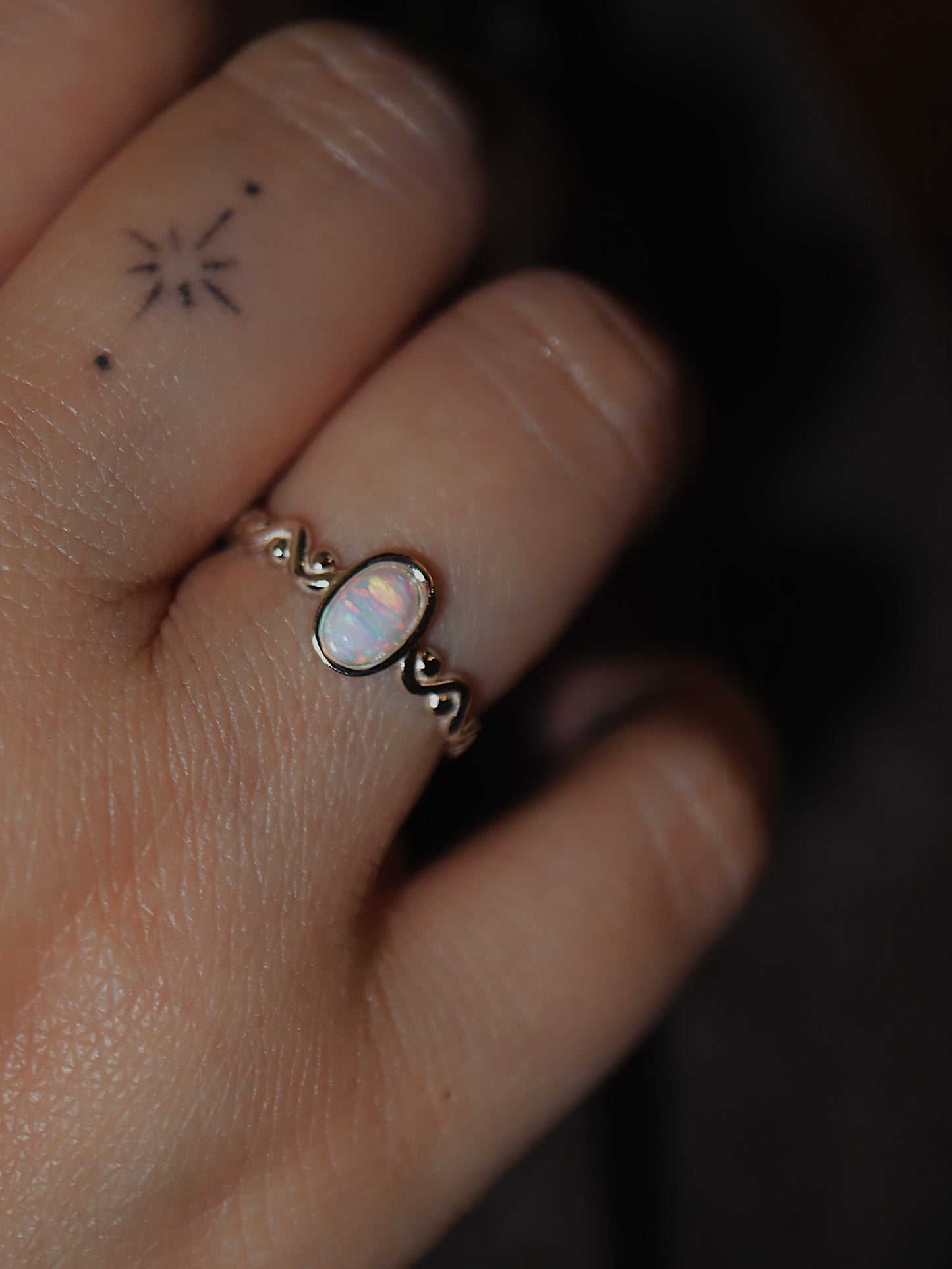 Opal silver925 ring