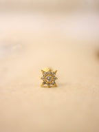 Astral Sparkle 925 Silver Piercing Stud Earring (1pc)