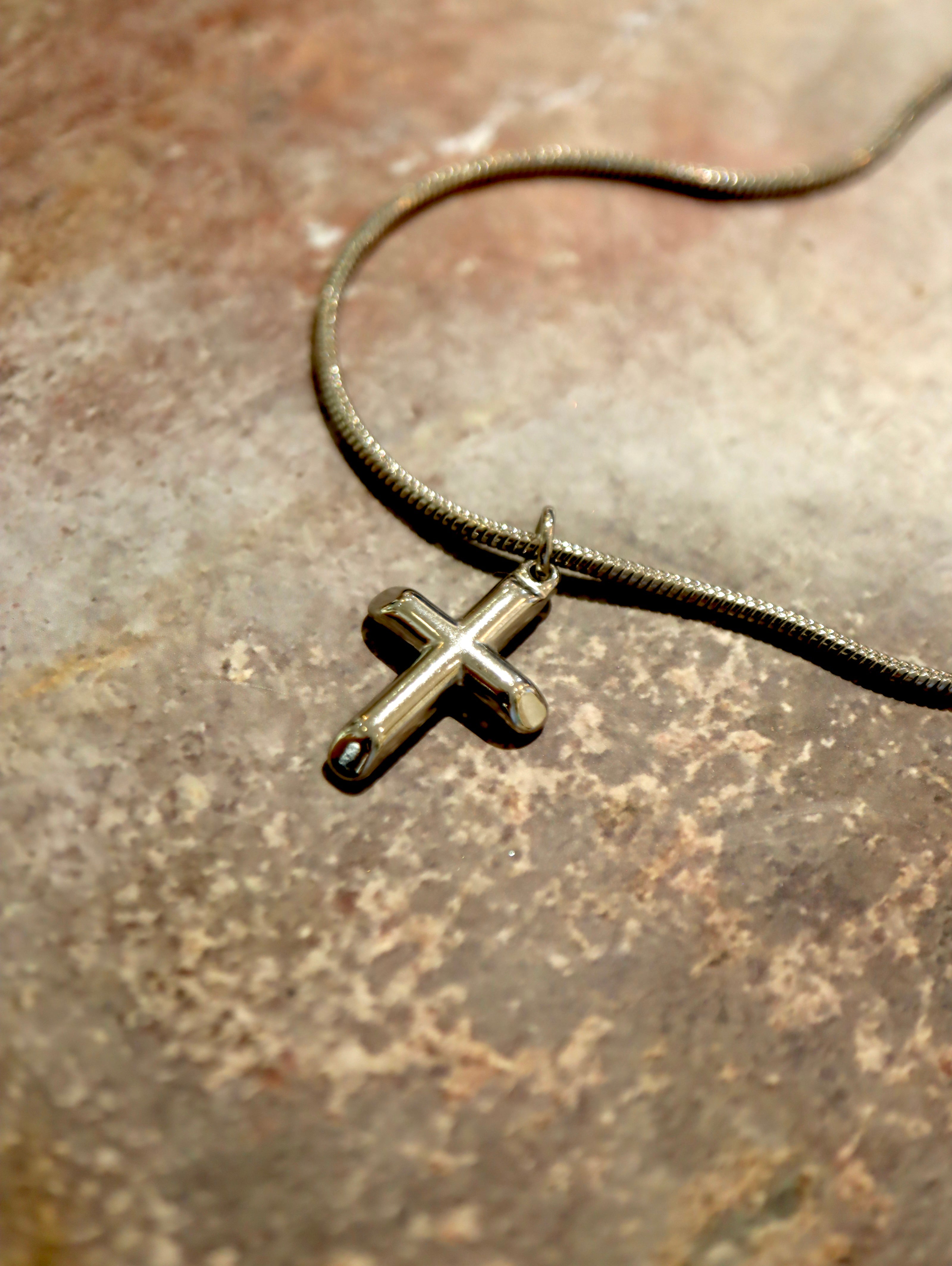 Cross Unisex Stainless Steel Necklace