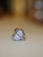 Seraphina Heart Stud Surgical Steel Piercing Earring