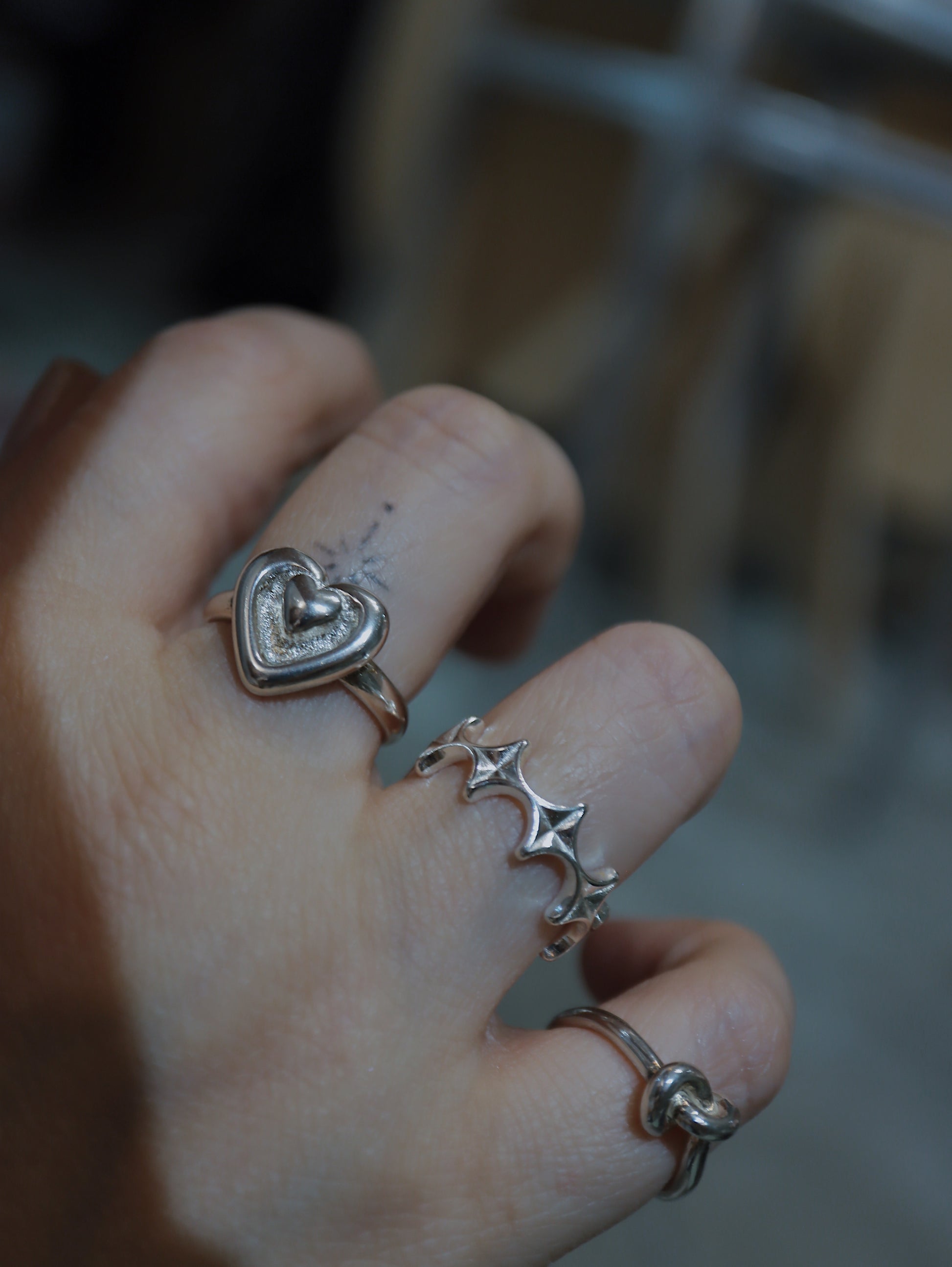 Eterna Heart Shape Silver925 Ring