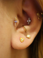 Nebula stud piercing surgical steel earring (1pc)