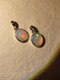 Natural Ethiopian Welo Opal Pendant in 925 Sterling Silver