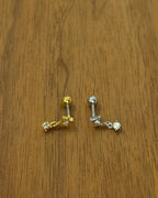 Astra Drop Stud Surgical Steel Piercing Earring (1pc)
