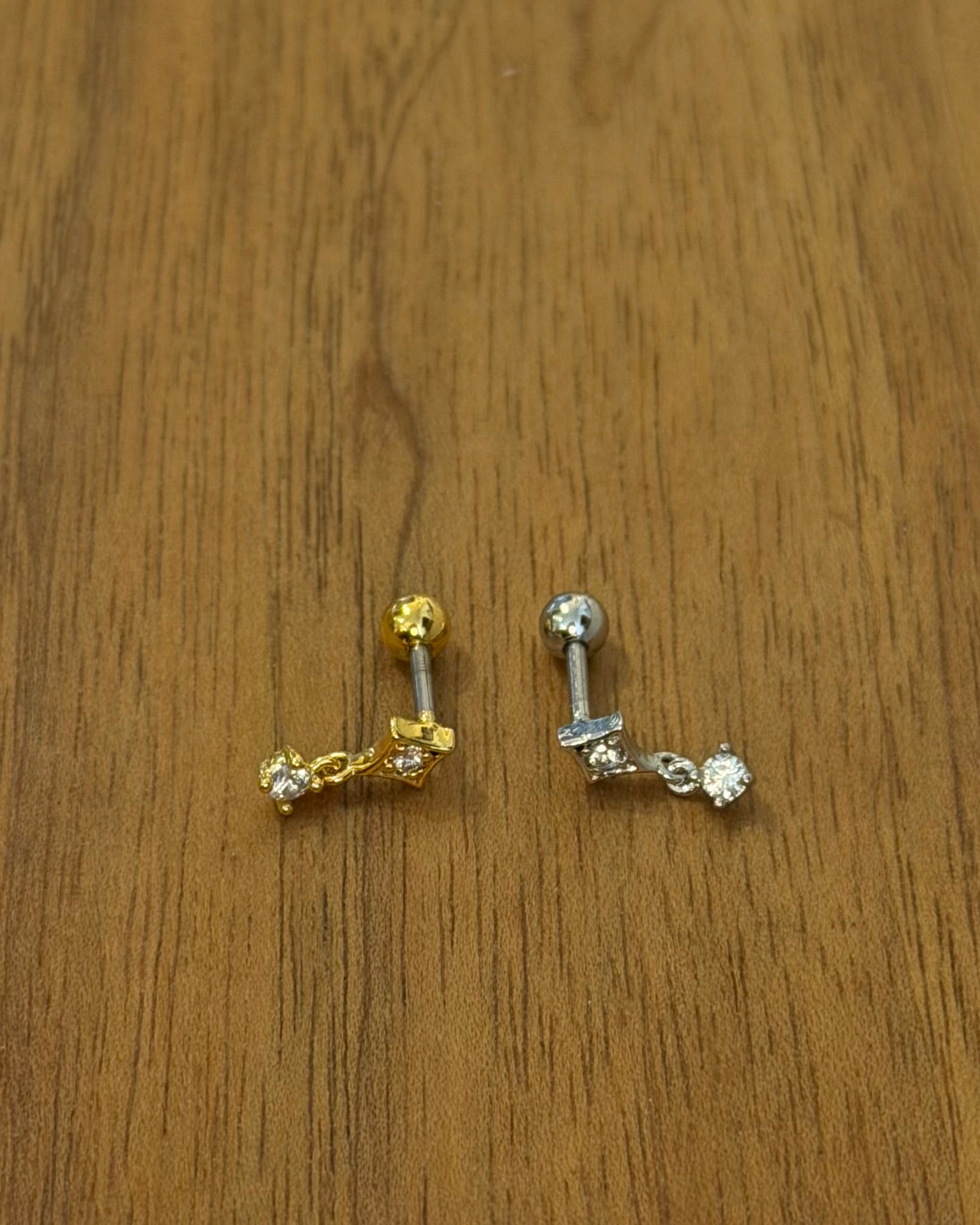 Astra Drop Stud Surgical Steel Piercing Earring (1pc)