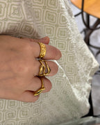 Bead open size stainless steel ring