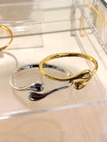Stainless steel flexi bangle