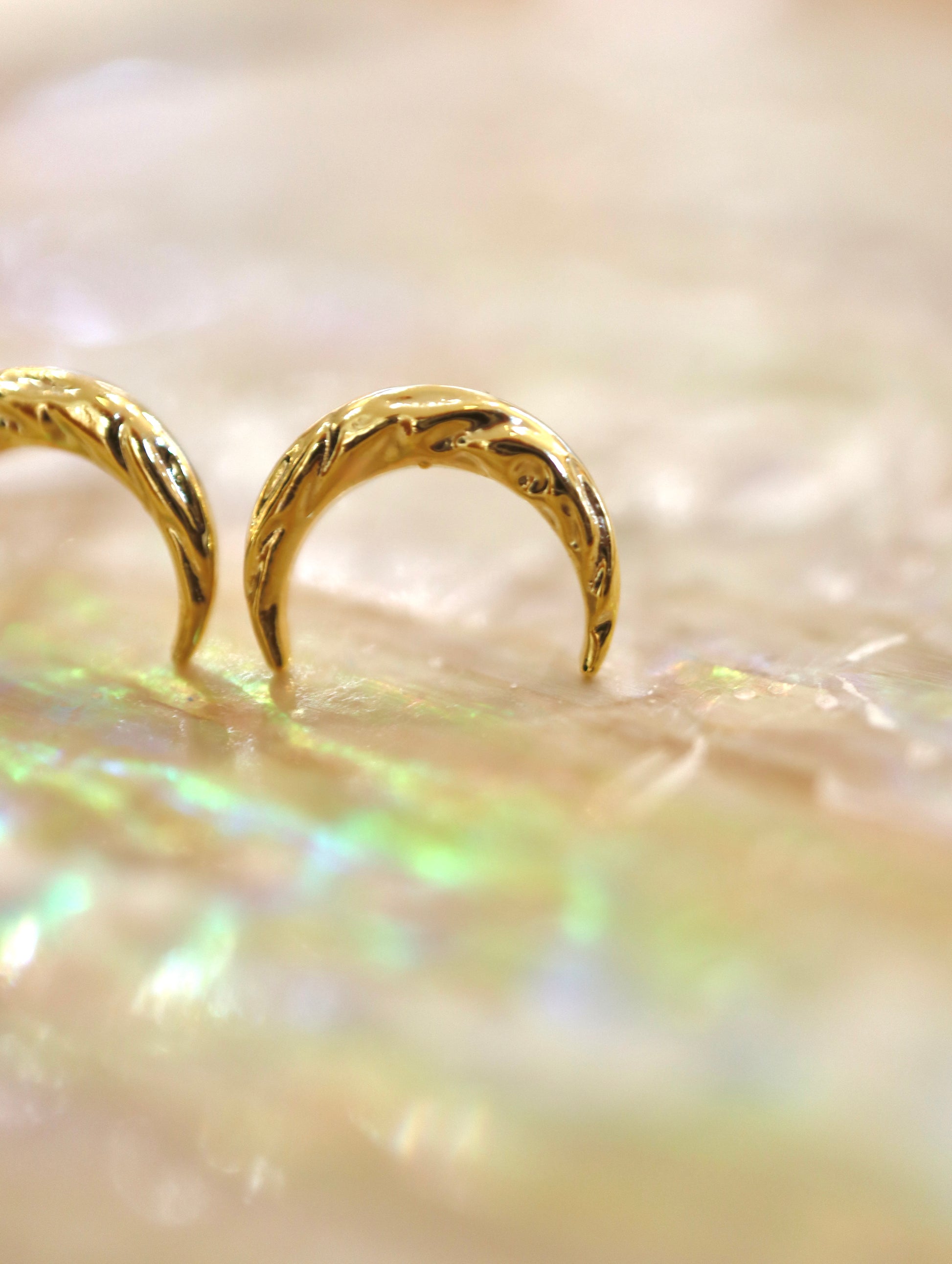 Crescent 🌙 earrings