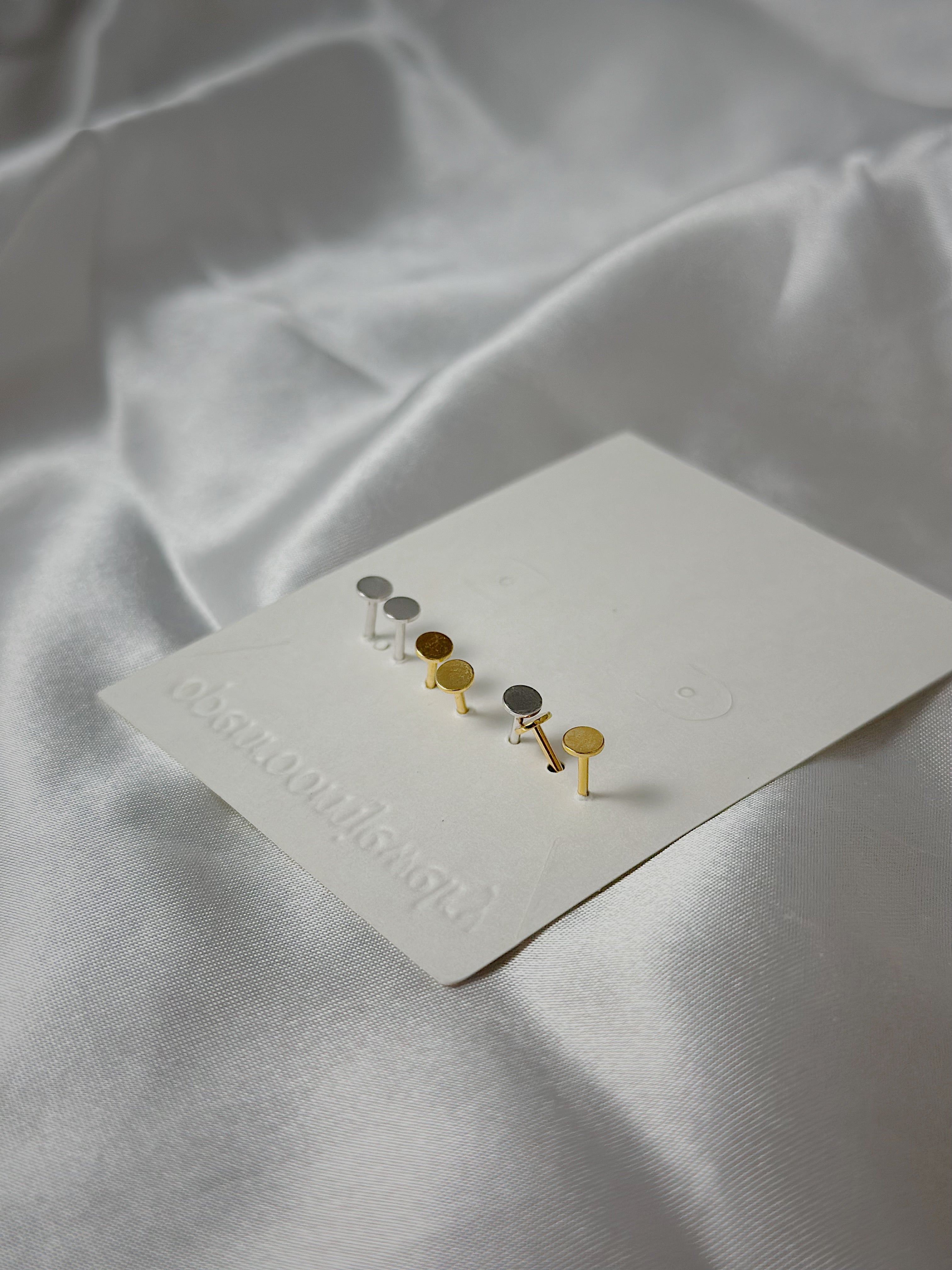 Drop cz flat back s925 piercing