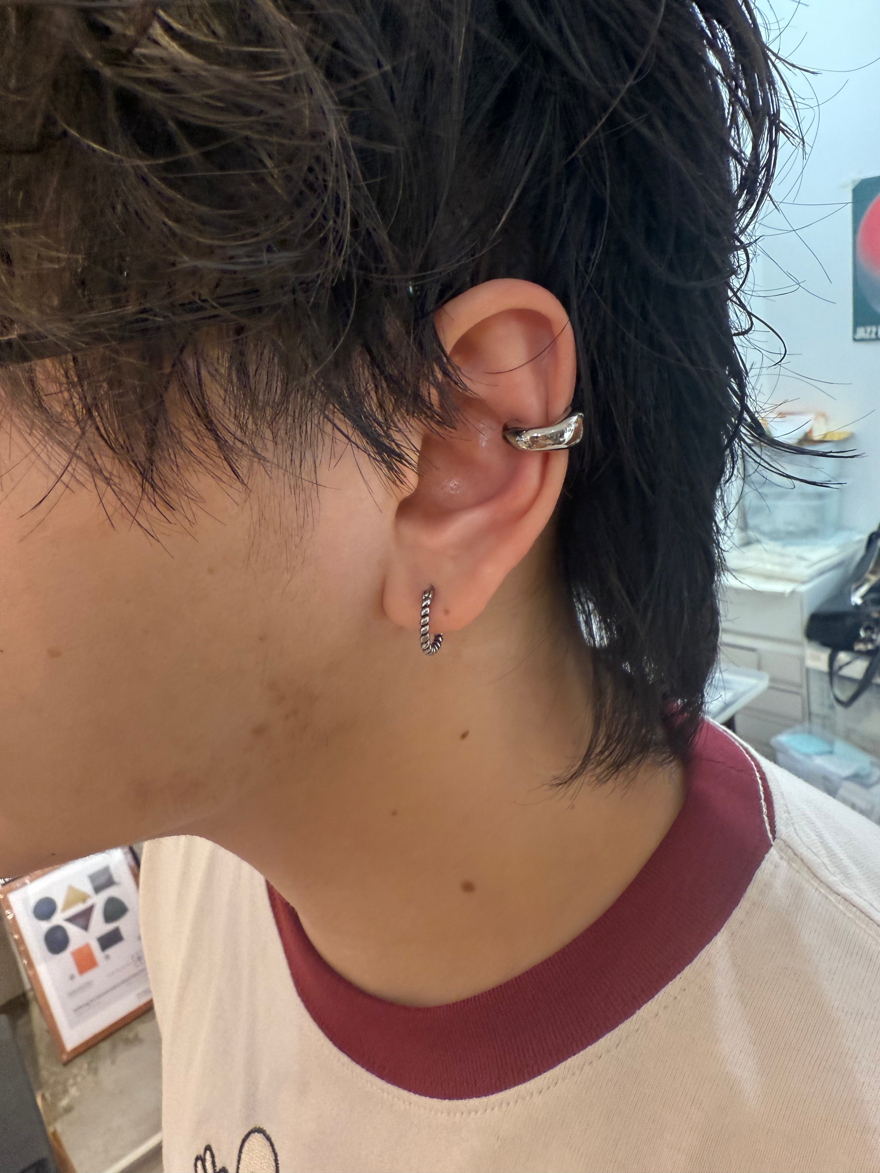 Stainess steel unisex earcuff