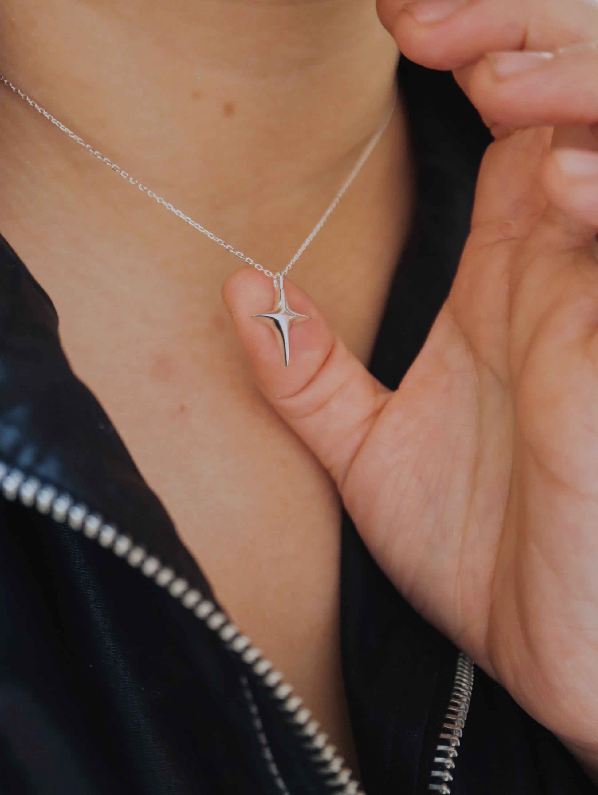 ❇️ Sparkle 925 silver necklace