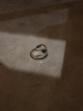 Lune Wave Silver925 Ring (free size)