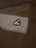 Lune Wave Silver925 Ring (free size)