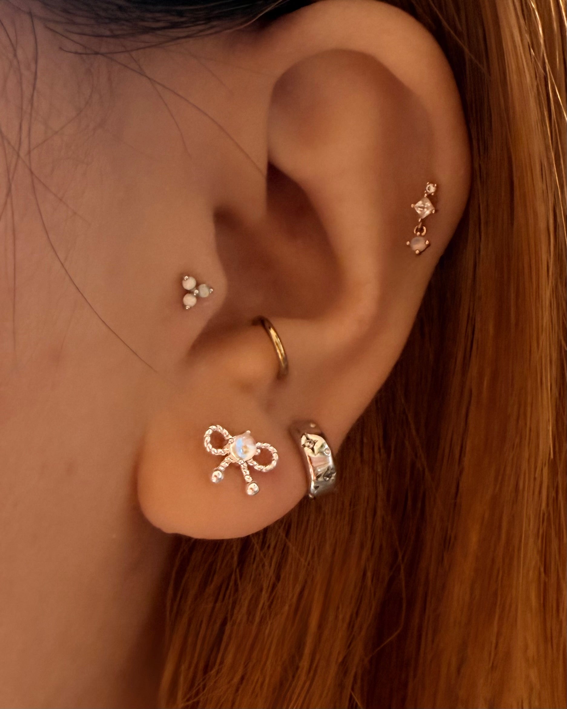 Nebula Whisper 925 Silver Earrings