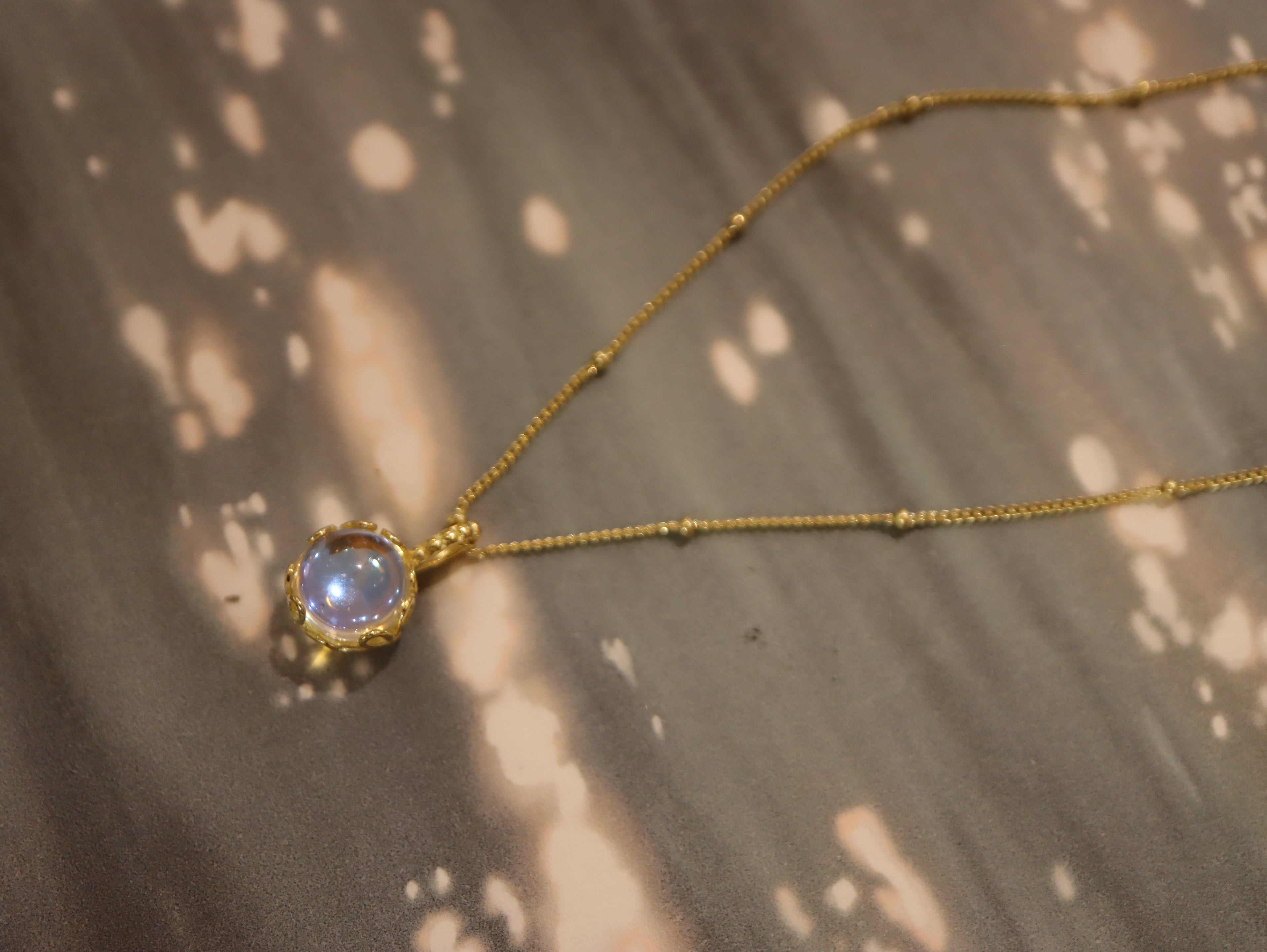 Lumina Orb 925 Silver Necklace
