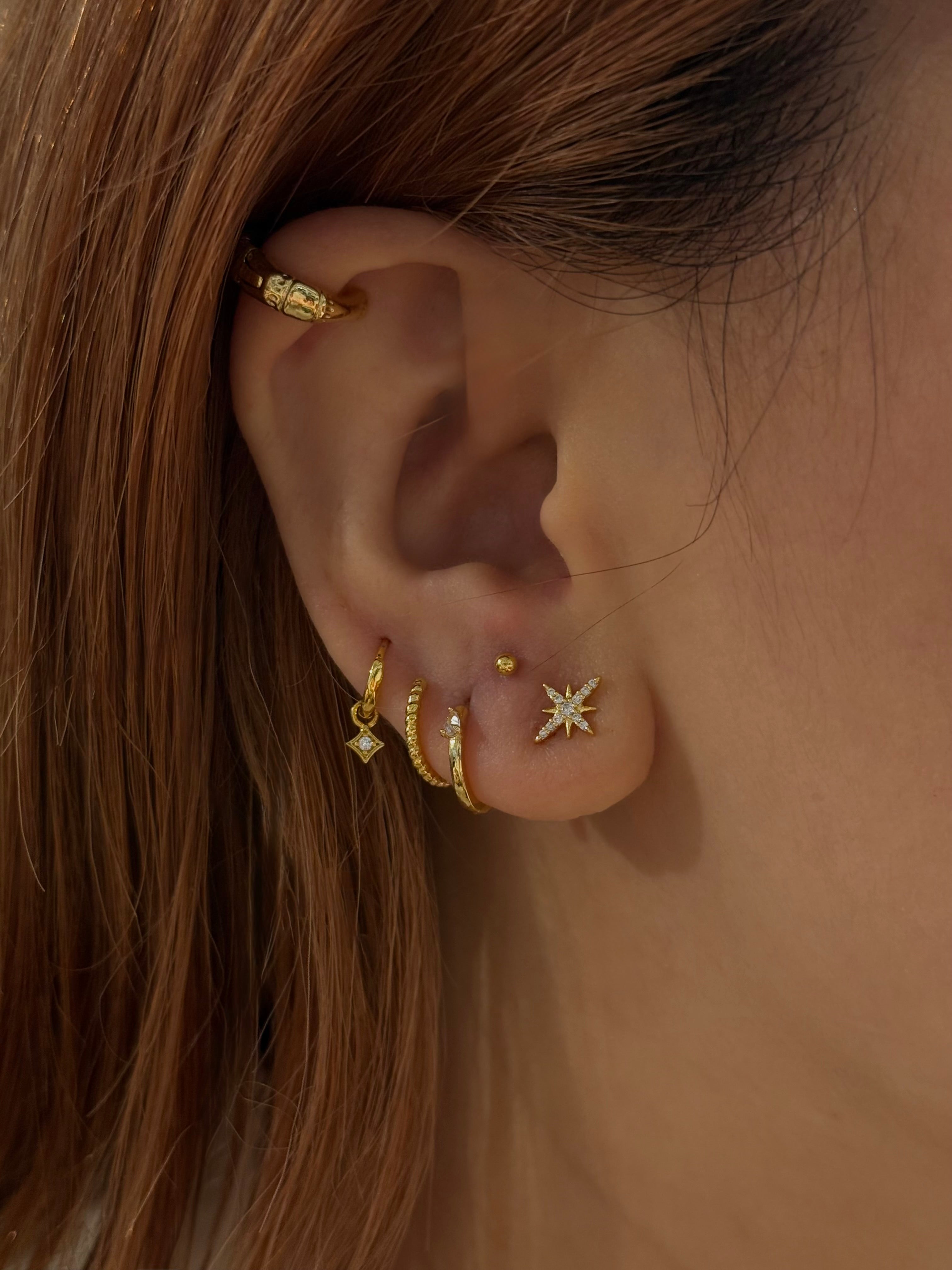 Starburst ✨ 925 silver earrings