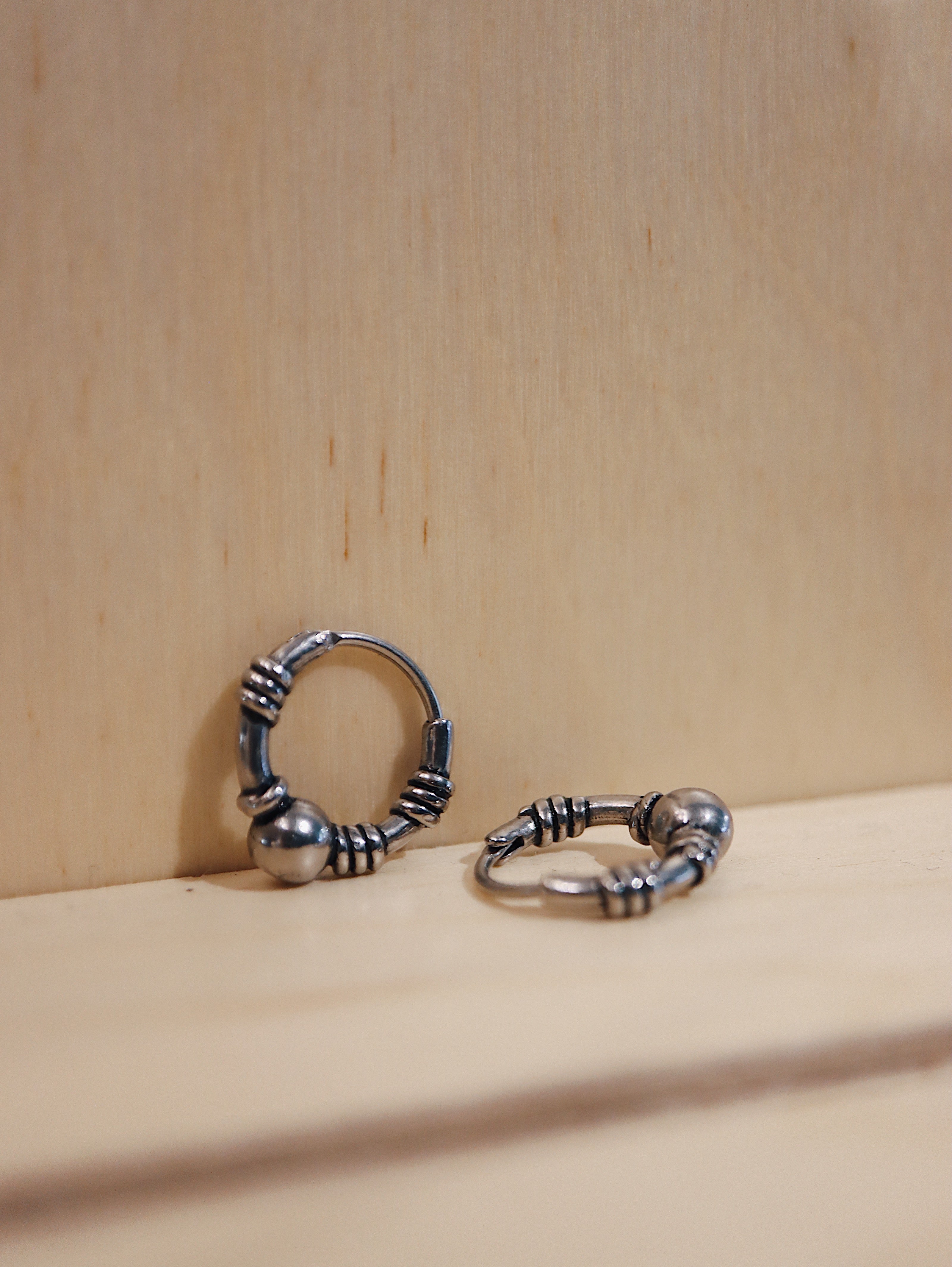 Surgical steel unisex earrings