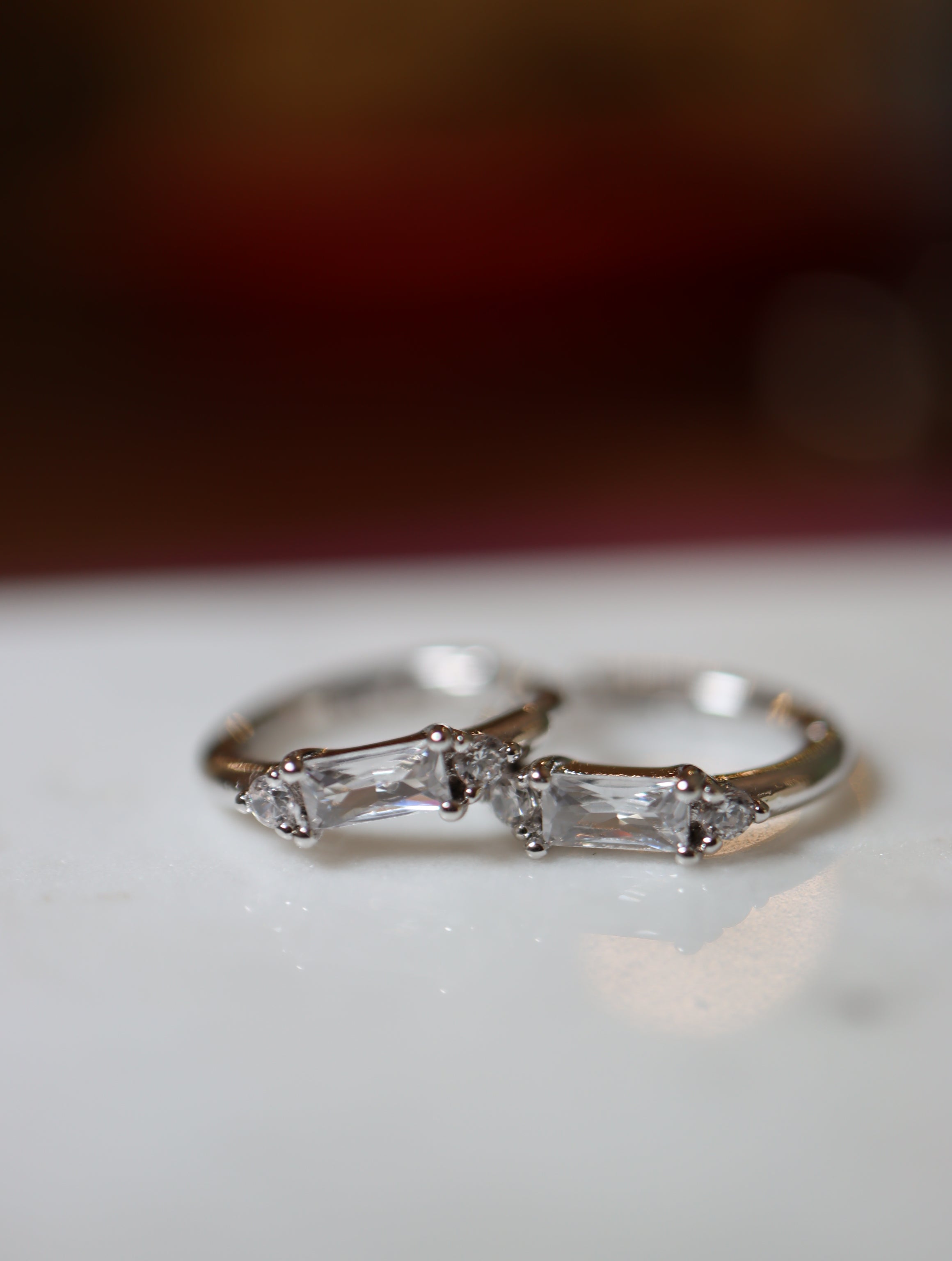 Silver925 cz hinged hoop earrings