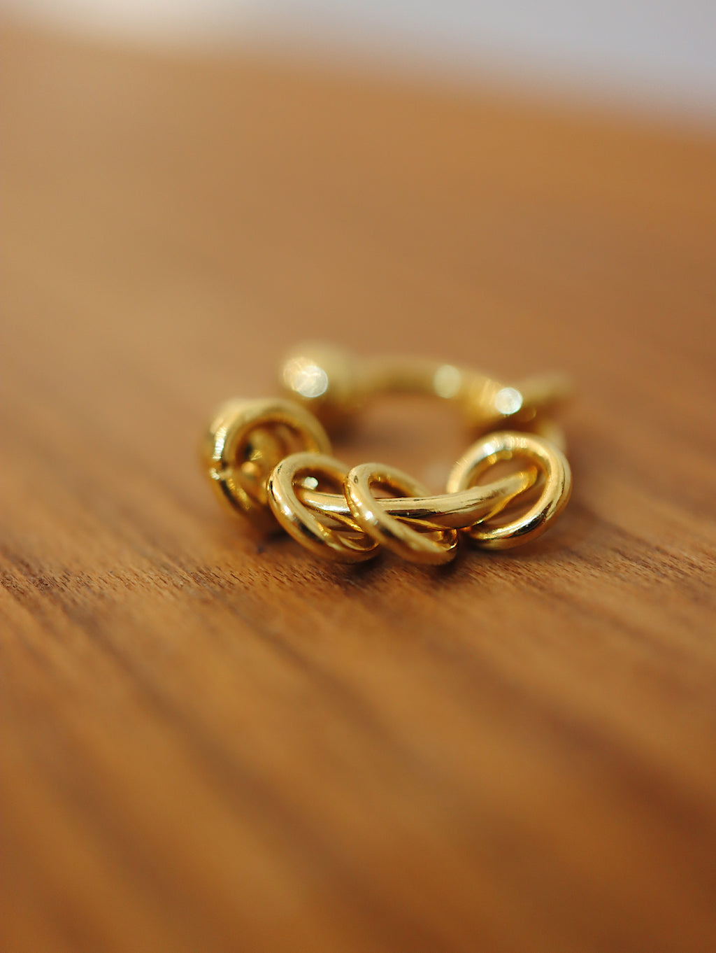 Interlock 925 silver Earcuff