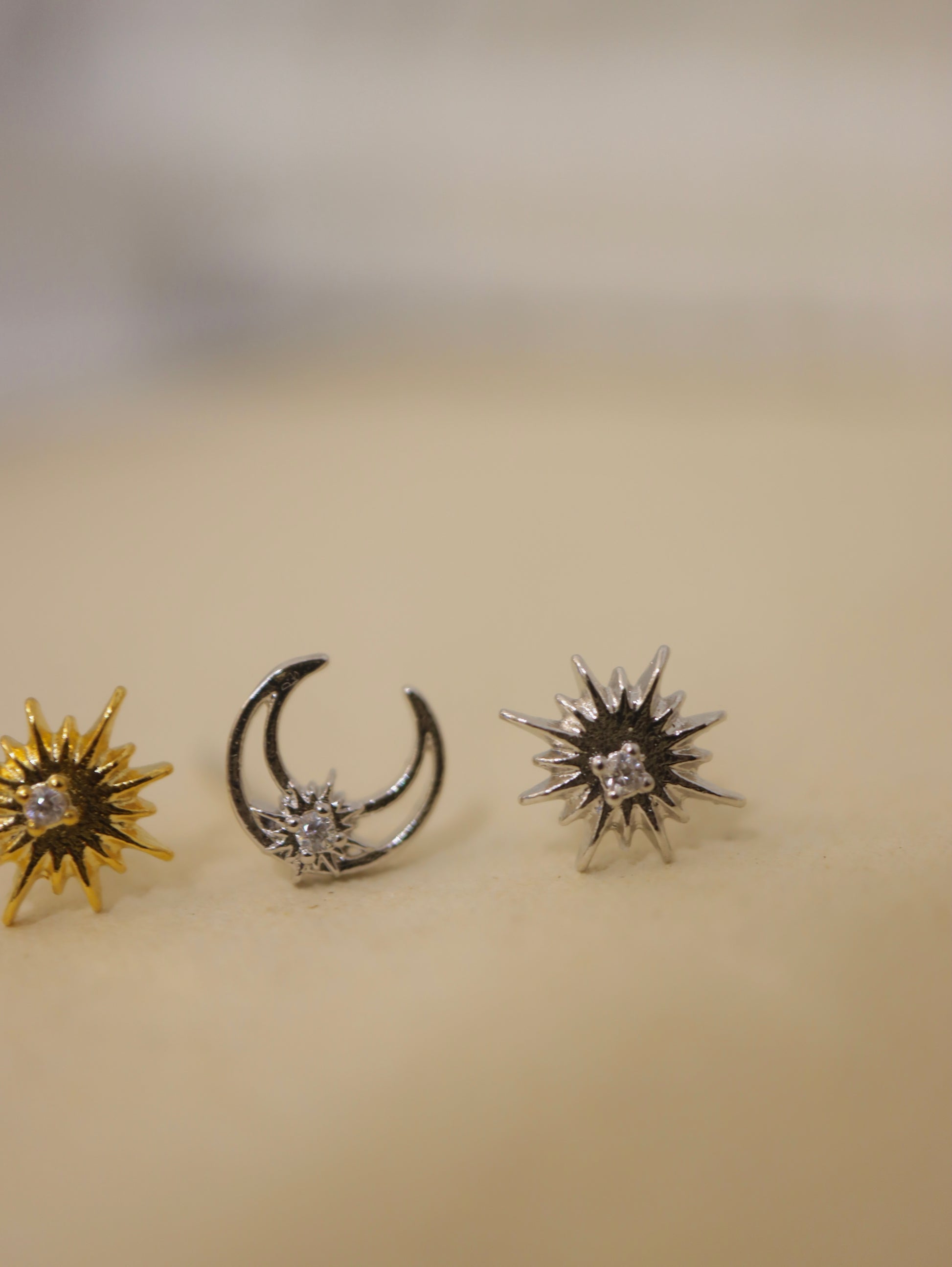Sun & moon 🌙 ☀️ earrings