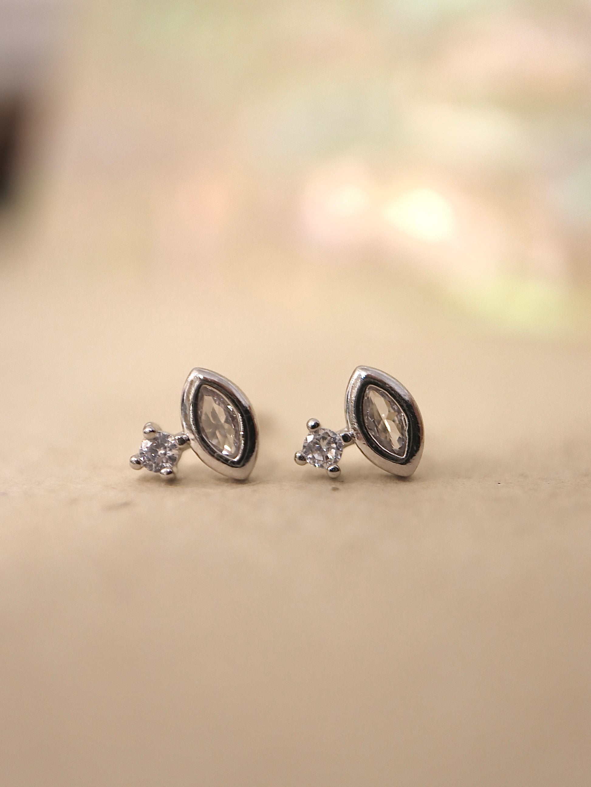 Whisper stud earrings