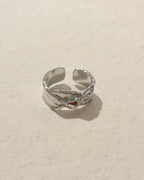 Melted Knot Brass Ring