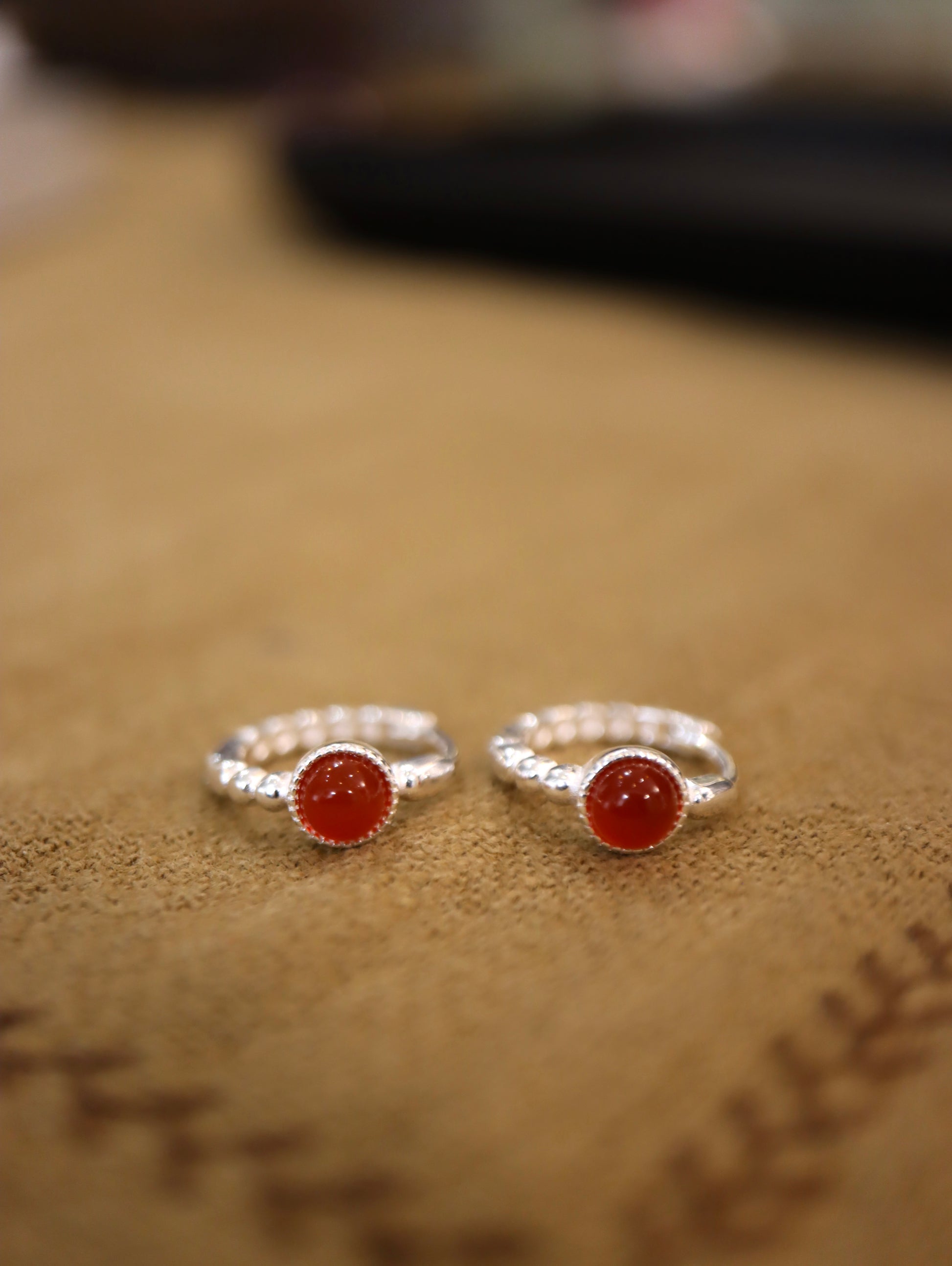 925 silver hoop earrings