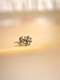 Lilia Open-Petal Stud Unisex Surgical Steel earring (1pc)