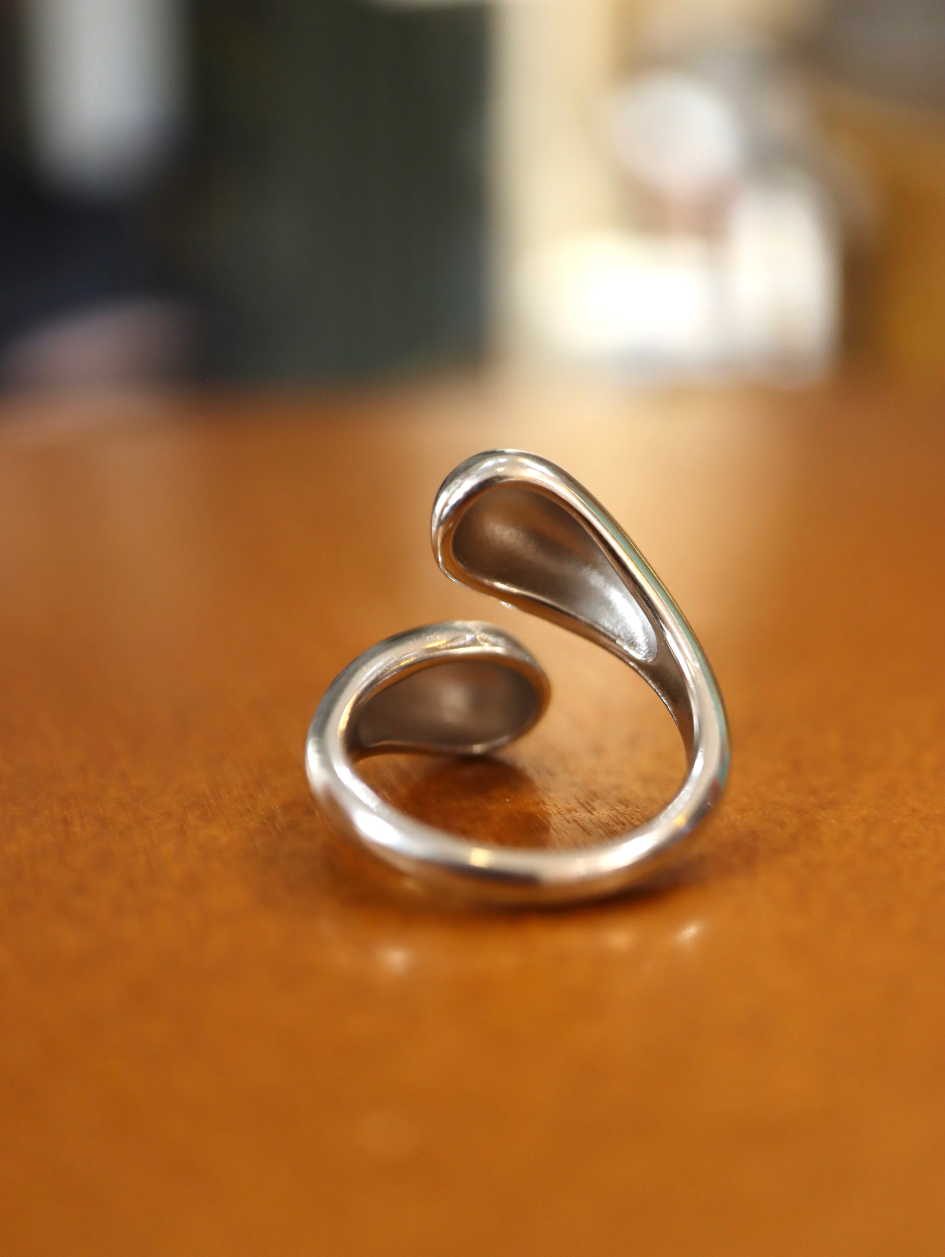 Wrap around stainless steel ring