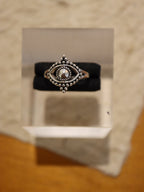 Mystic Evil Eye 925 Silver Ring