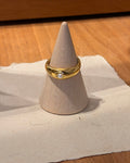 Open size stud pearl ring