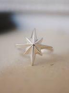 Sparkle ❇️ 925 silver open size ring