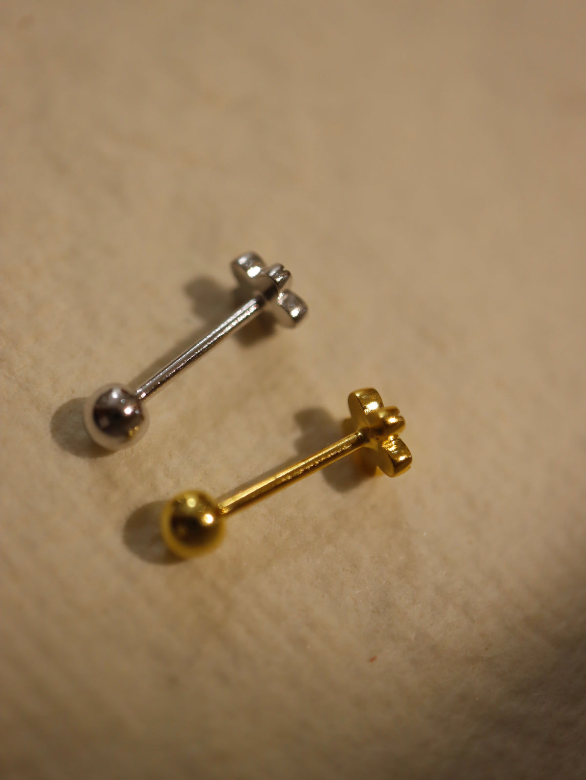 Petal Stud 925 Silver Piercing Earring (1pc)