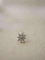 Astral Sparkle 925 Silver Piercing Stud Earring (1pc)
