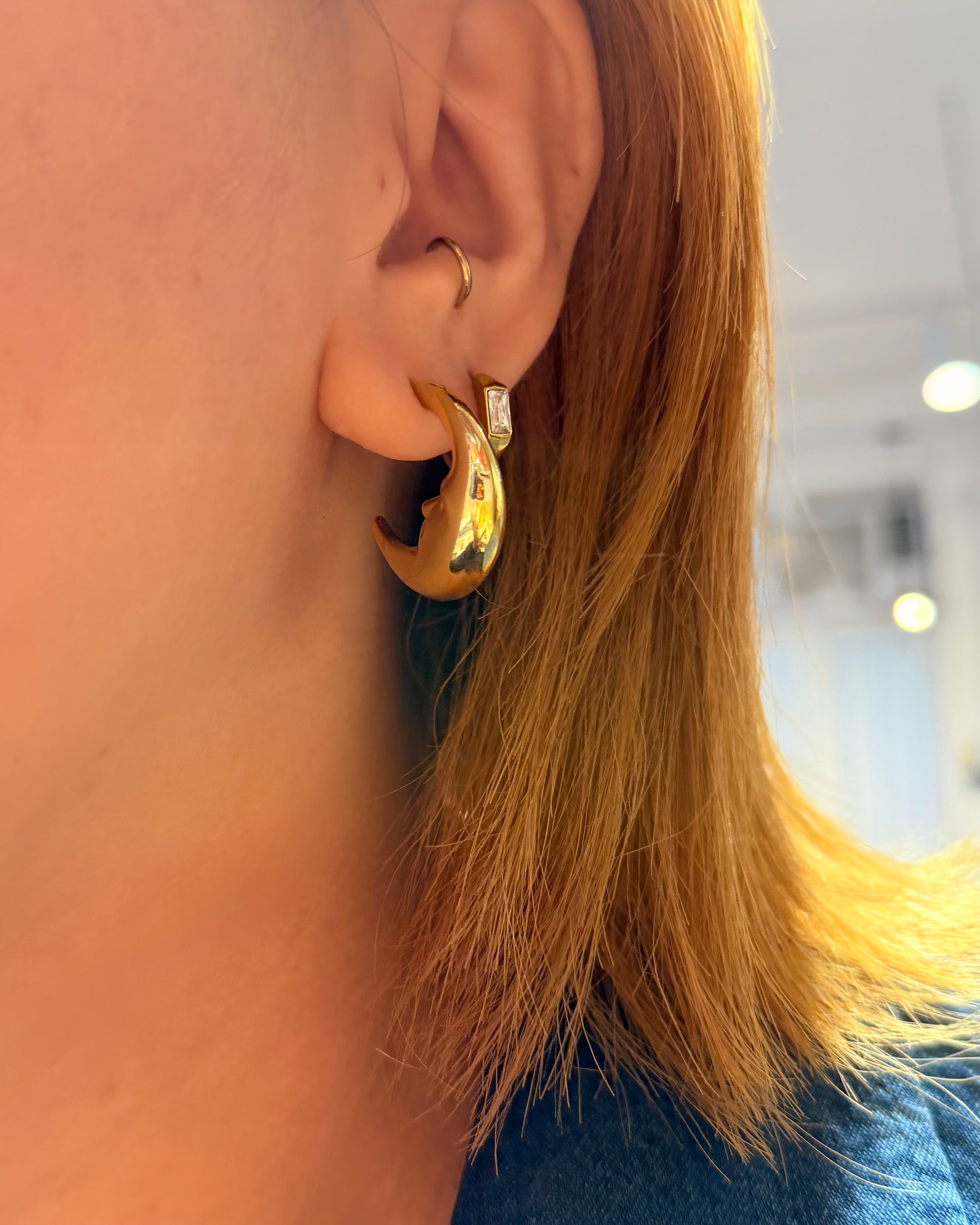 Crescent 🌙 moon earrings