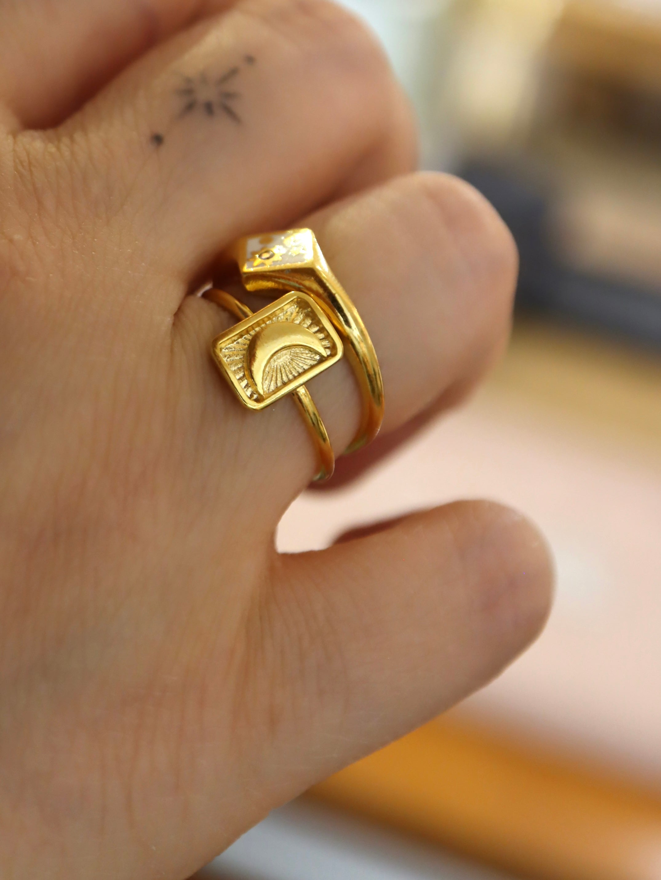 Luna Tarot Brass Ring