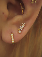 Lyra Stud Cz Piercing Earring (1pc)