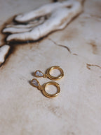 Drop teardrop cz S925 earrings