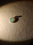 Natural Ethiopian Welo Opal Pendant in 925 Sterling Silver