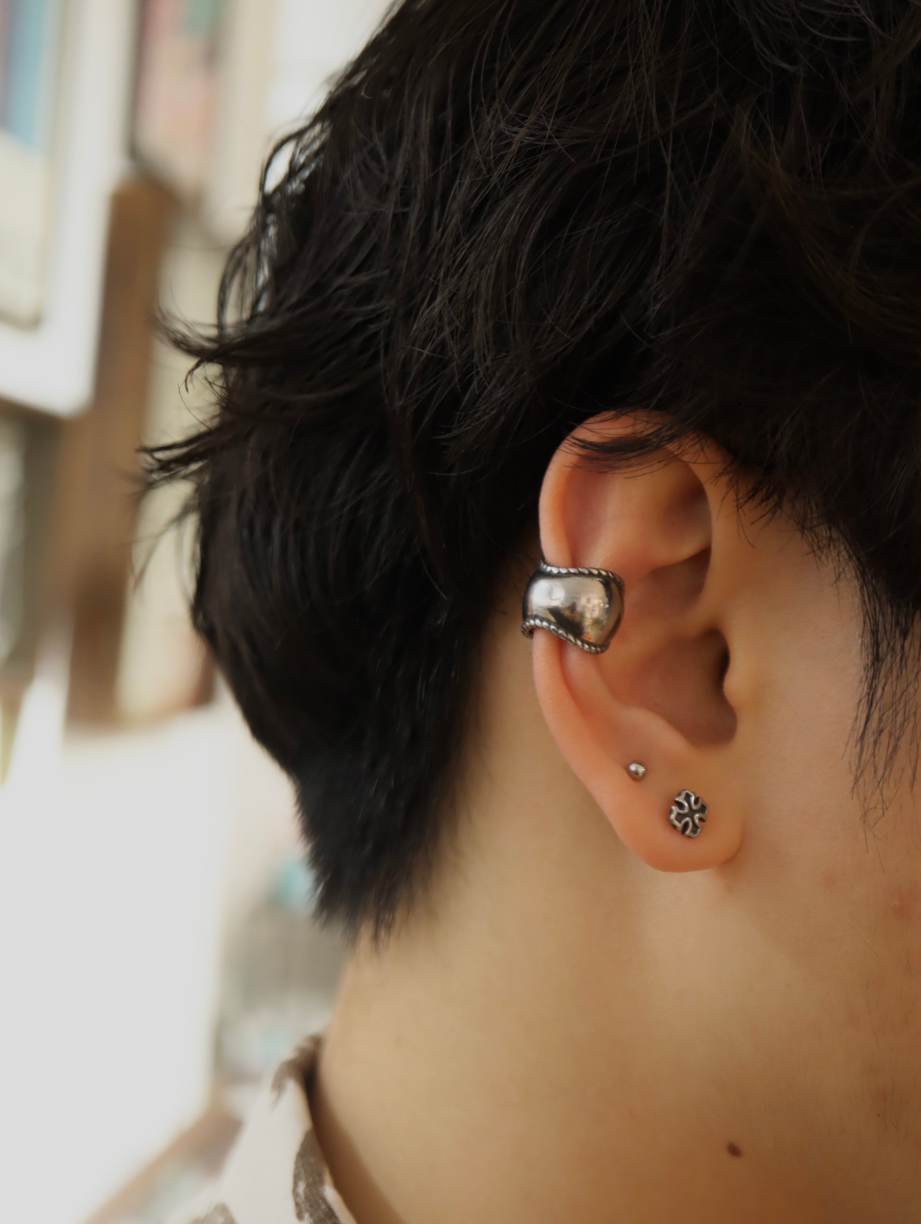 Bastion Bold Surgical Steel Earcuff