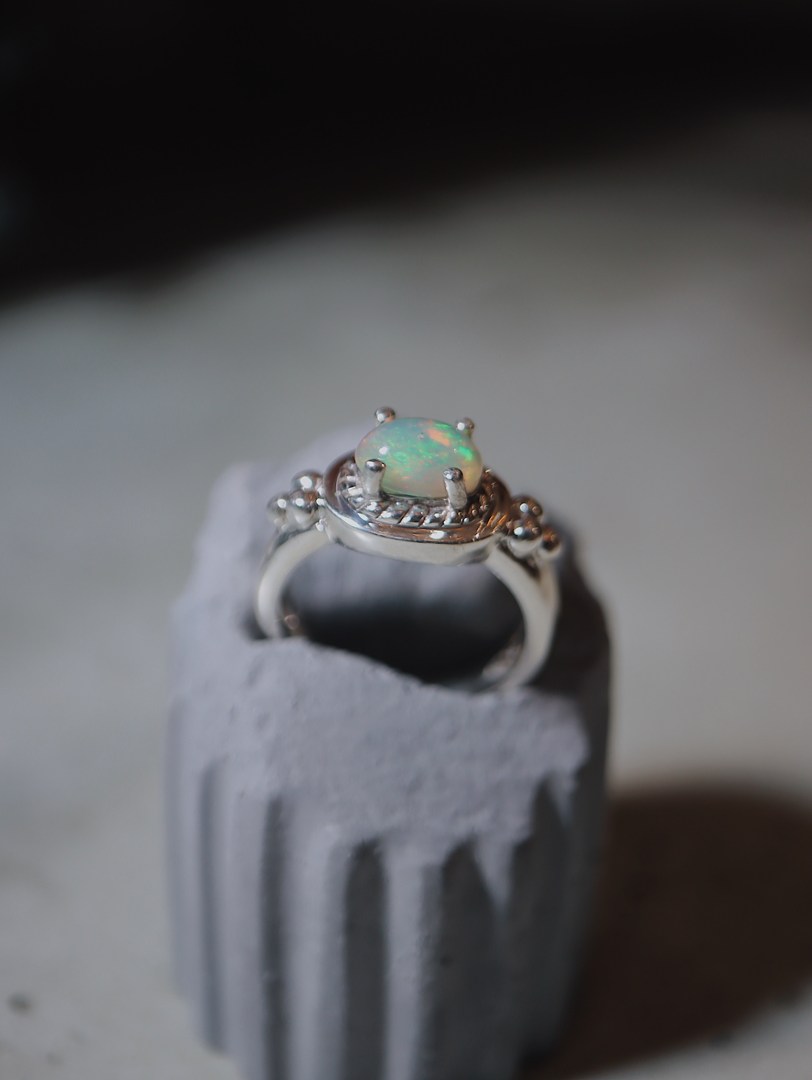 Ethiopian Opal silver925 ring