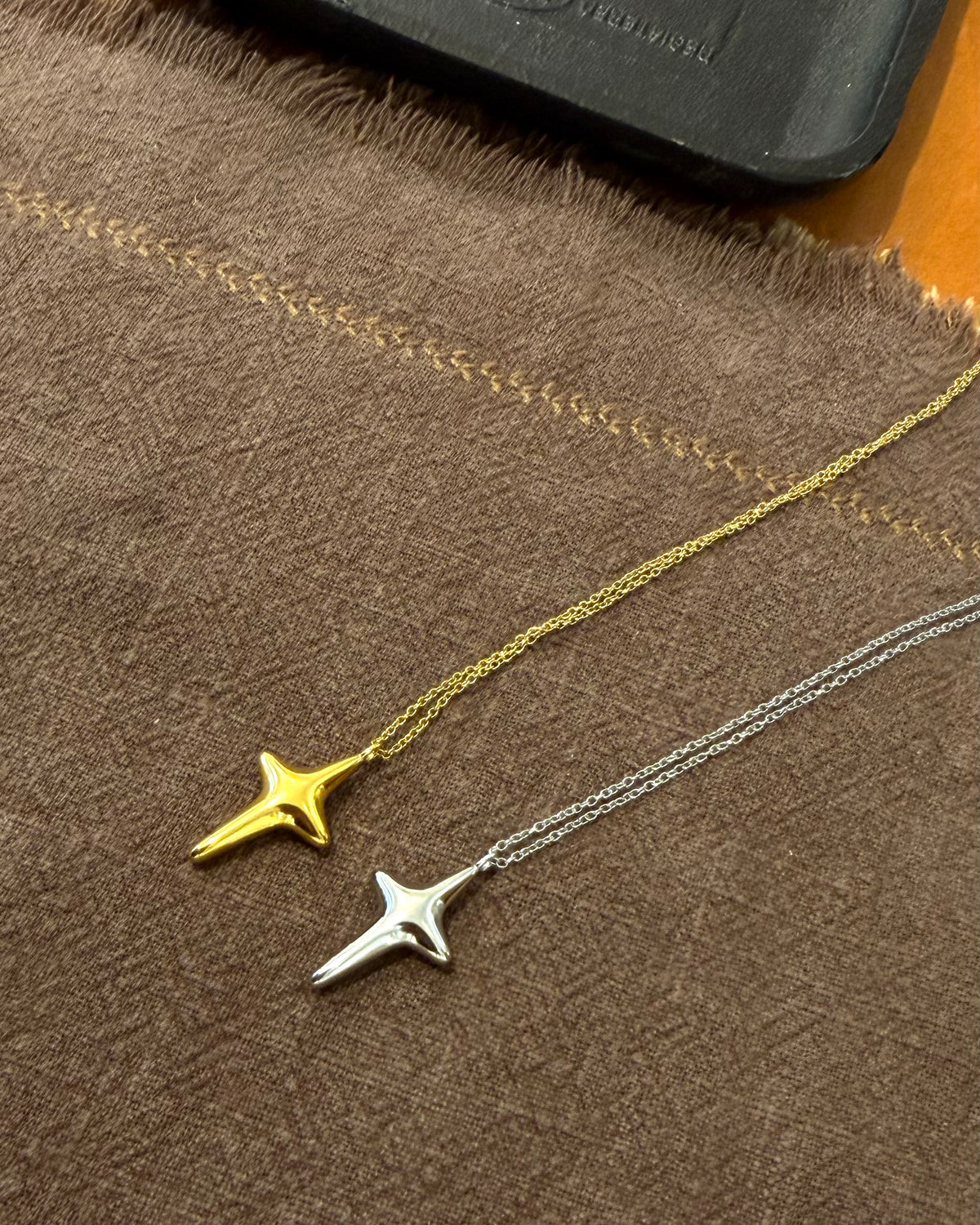 Cross stainless steel necklace