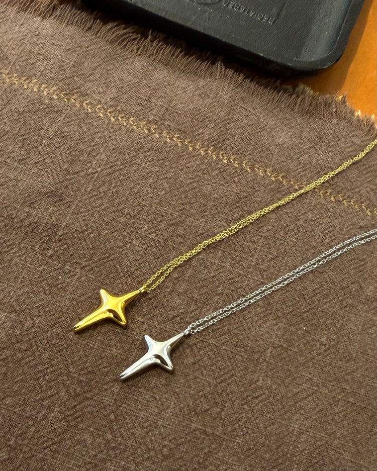 Cross stainless steel necklace