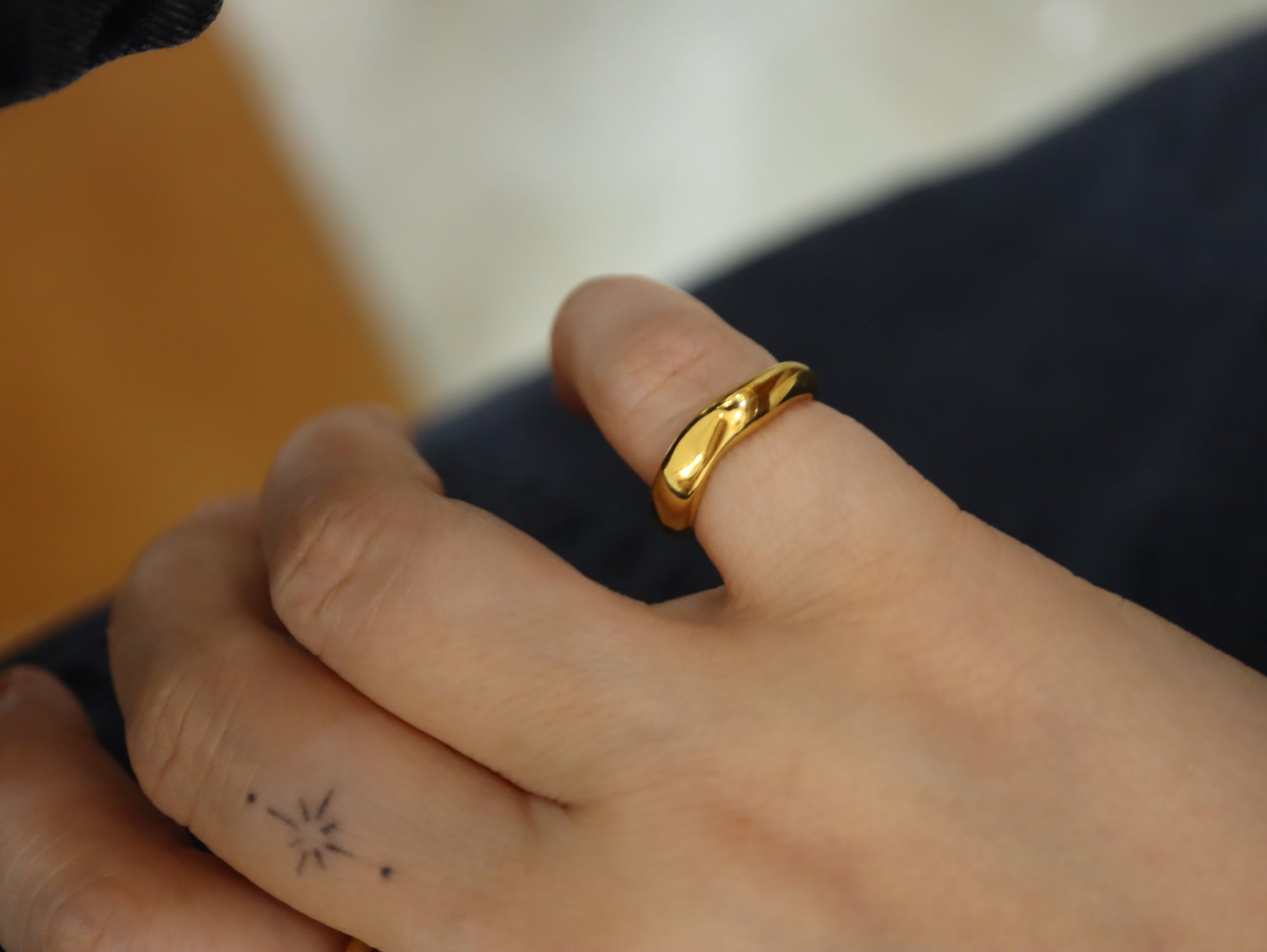 Stainless Steel pinky ring