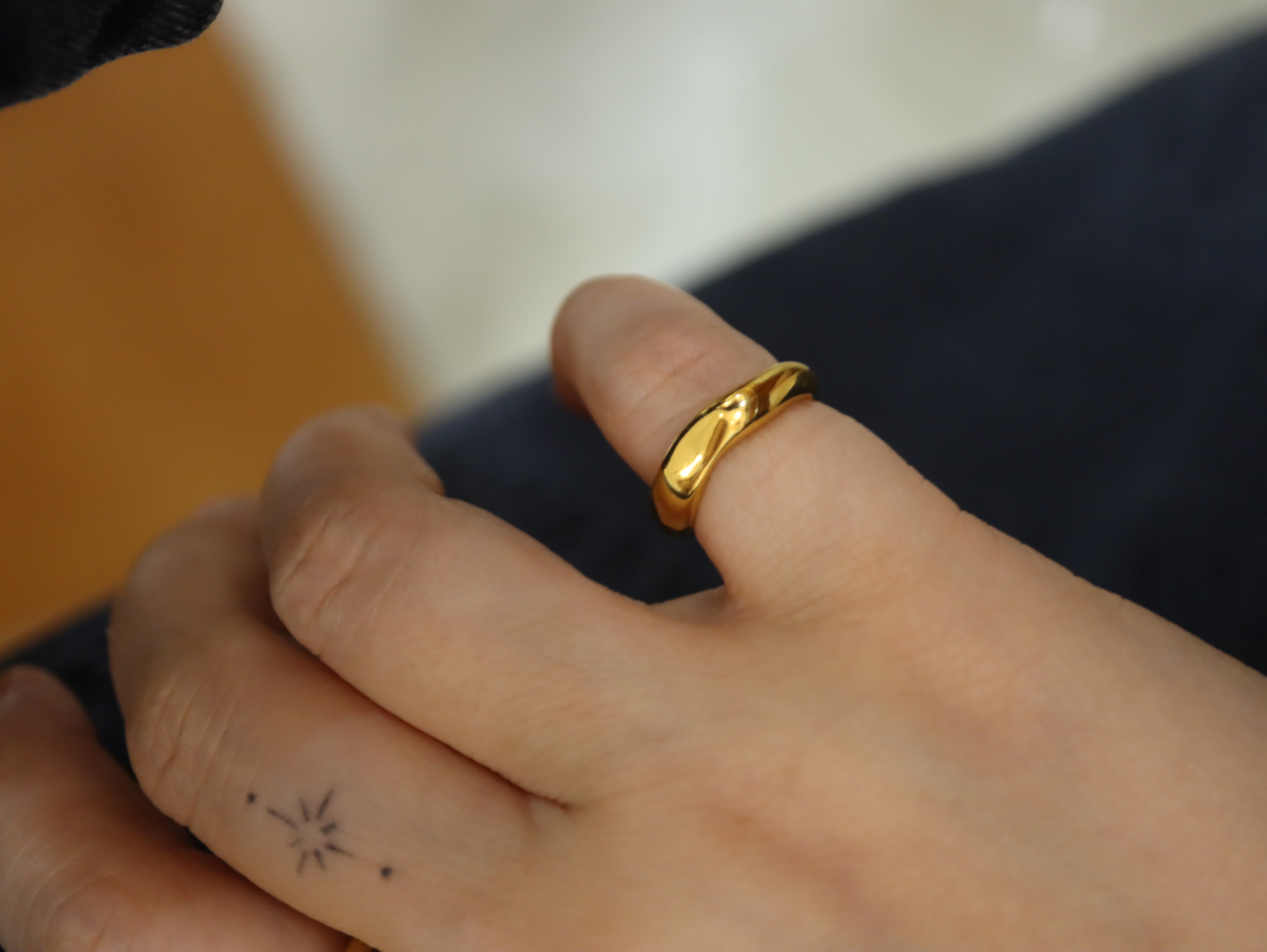 Stainless Steel pinky ring