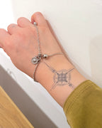 Orbit Charm Stainless Steel Bracelet