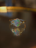 Ethiopian Opal 925 silver ring