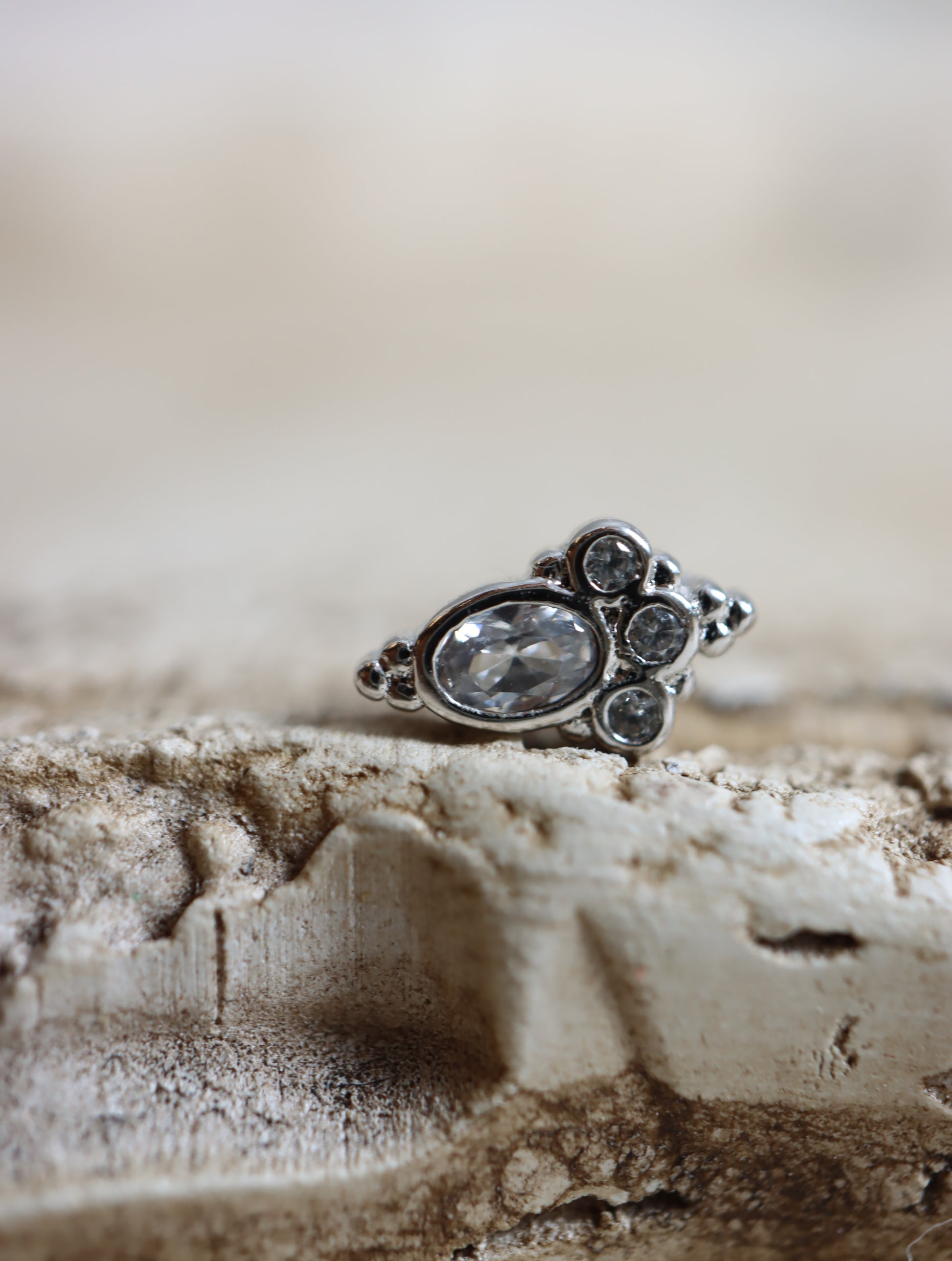 Stud cz Silver925 earrings