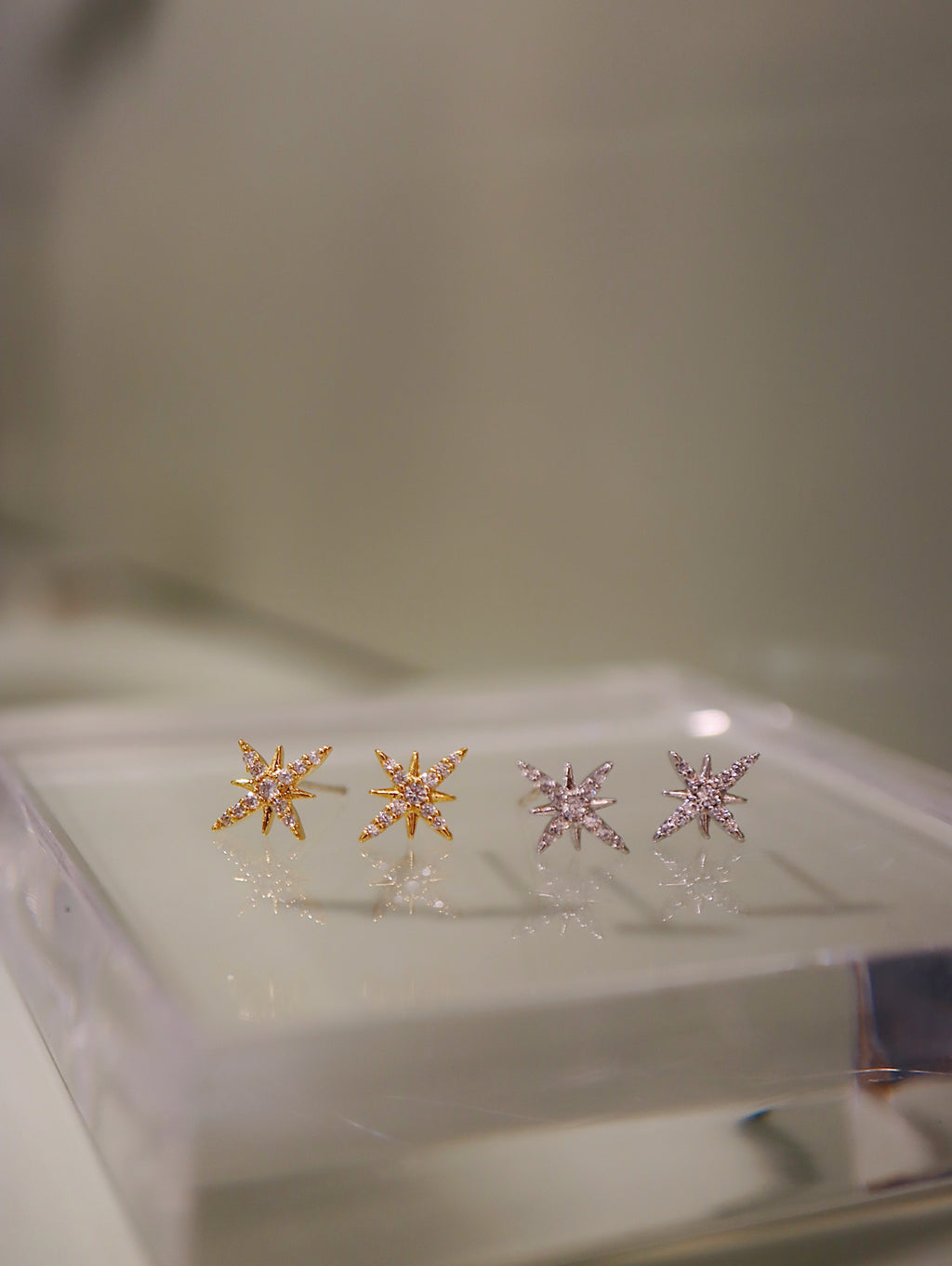 Starburst silver925 earrings